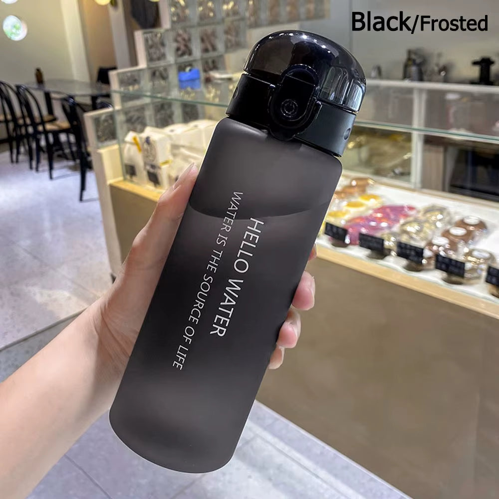 New Home Baby Water Bottle Creative Locked Plastic Water Leak-Proof Sports Drinking Bottle for Water Child Tea Tumbler Cycling