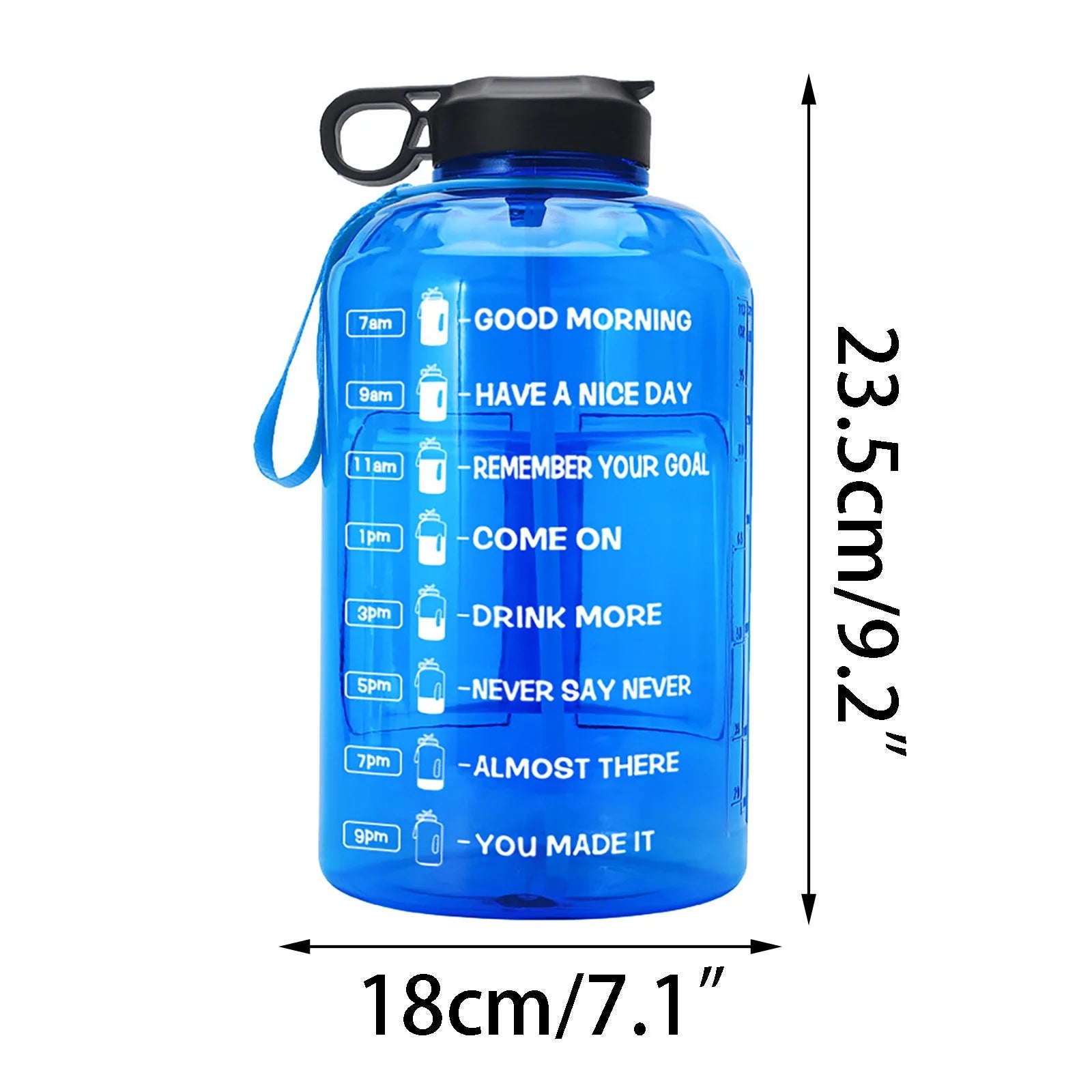 Water Bottles Cameland 128 Oz Sports Water Bottle Large Capacity Outdoor Convenient Water Bottle Water Bottle on Clearance