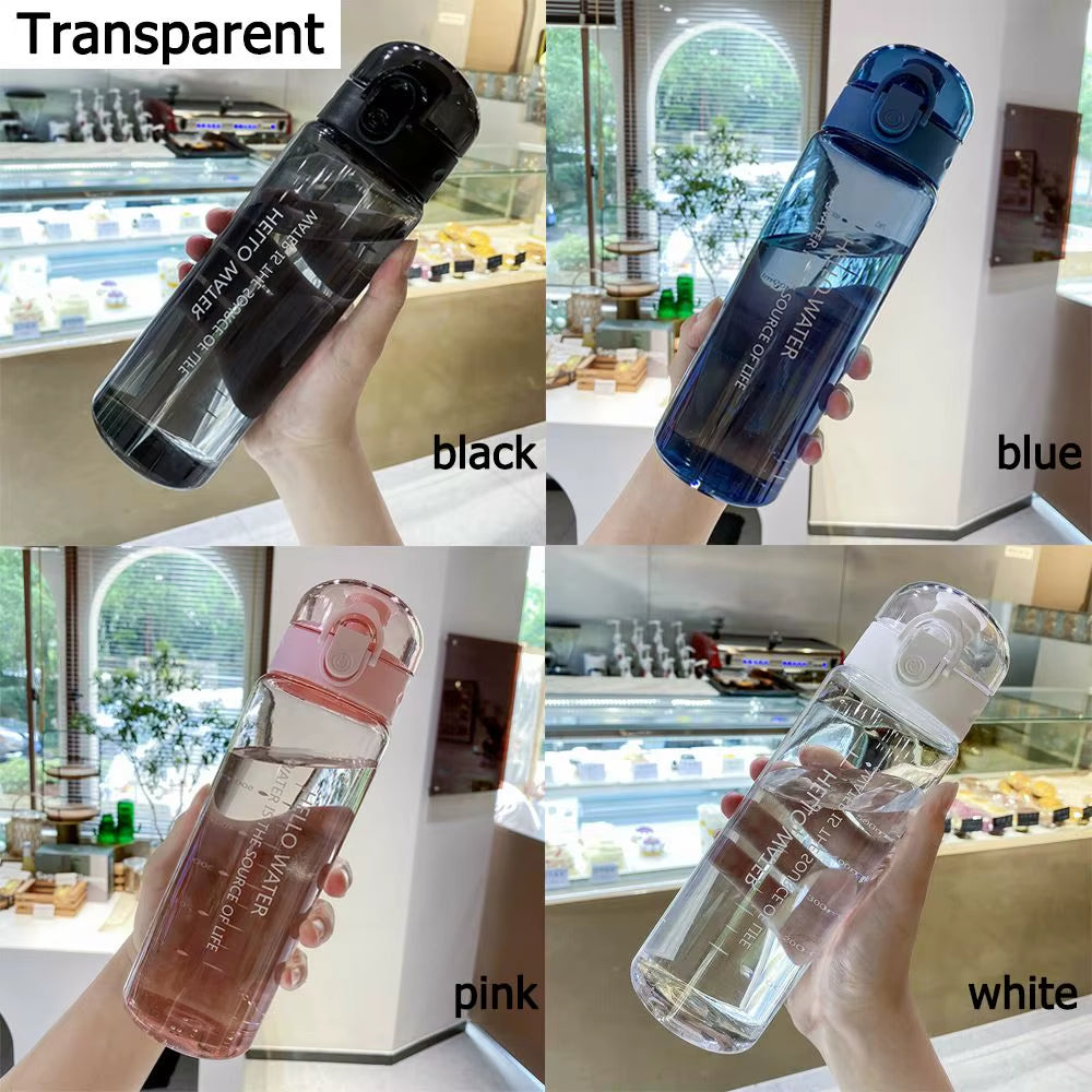 New Home Baby Water Bottle Creative Locked Plastic Water Leak-Proof Sports Drinking Bottle for Water Child Tea Tumbler Cycling